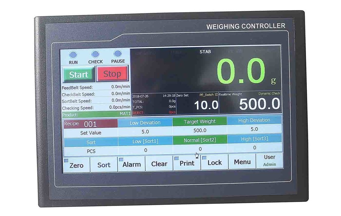 Nachwieger-Indikatorkontrolleur, Touch Screen Gewichts-Indikatorkontrolleur